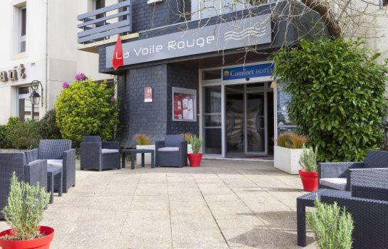 La Voile Rouge Hotel Rosporden Buitenkant foto